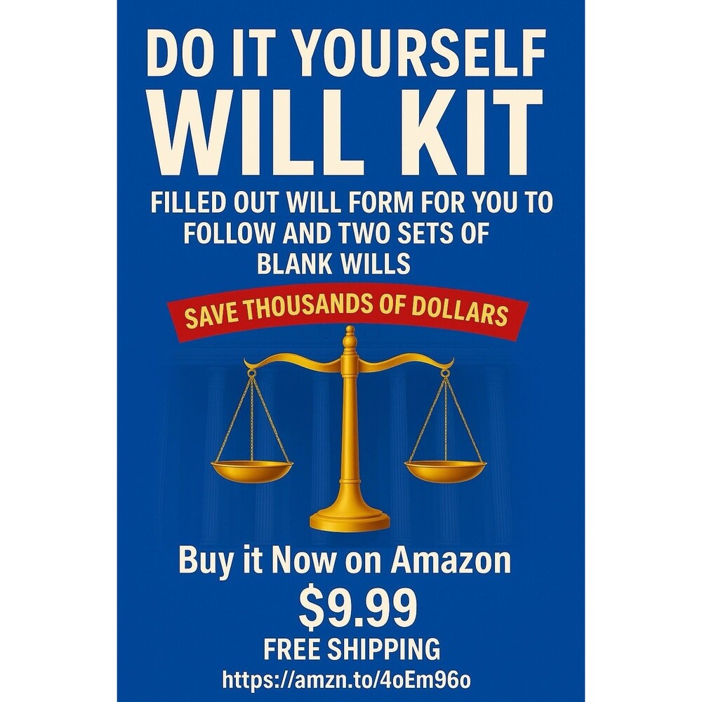 DIY Simple Will Kit